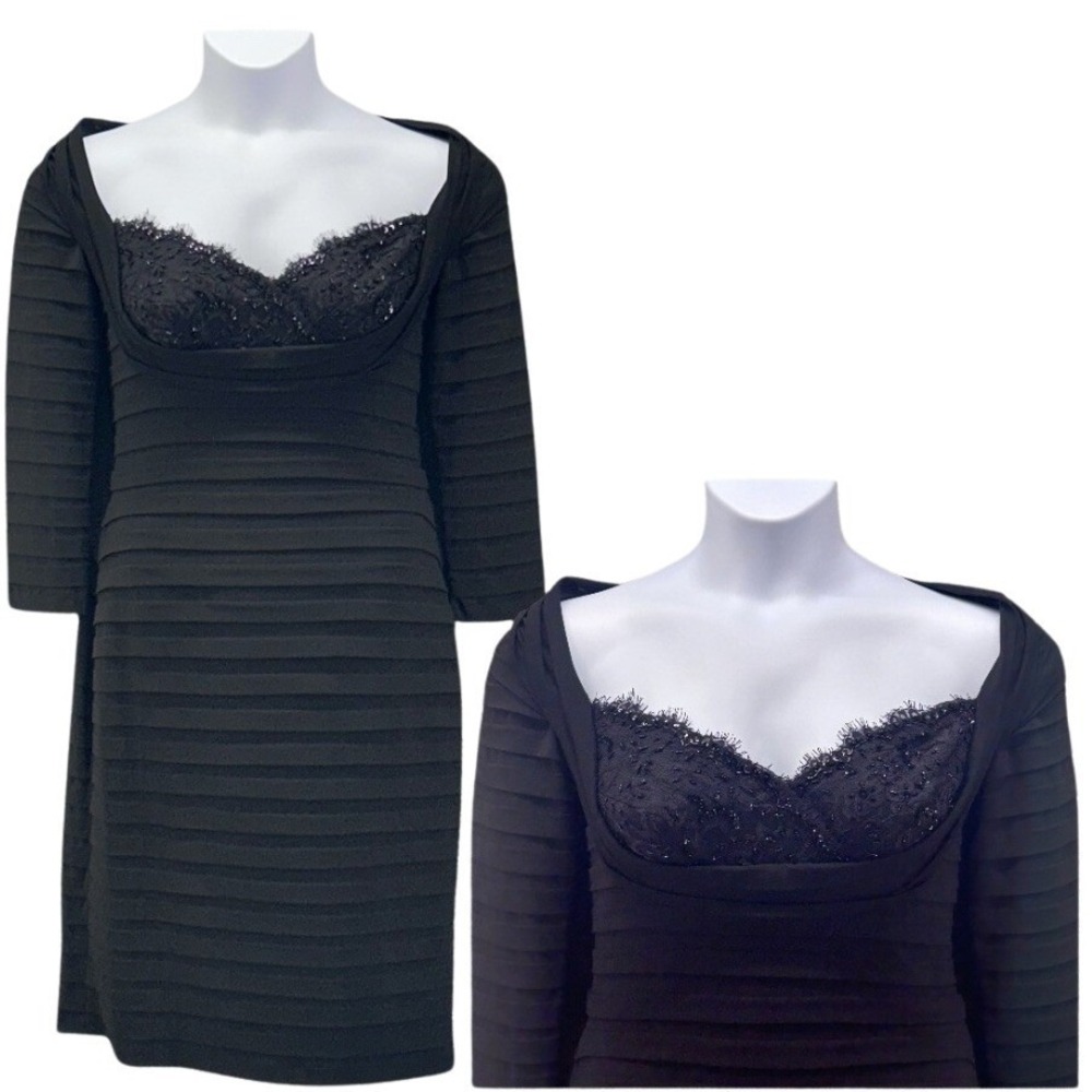 Tadashi‎ Formal Dress Black Medium
